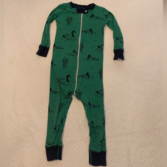 The Beaufort Bonnet Company Other - Beaufort Bonnet Pima Cotton Duck Zip Up Pajamas 2T